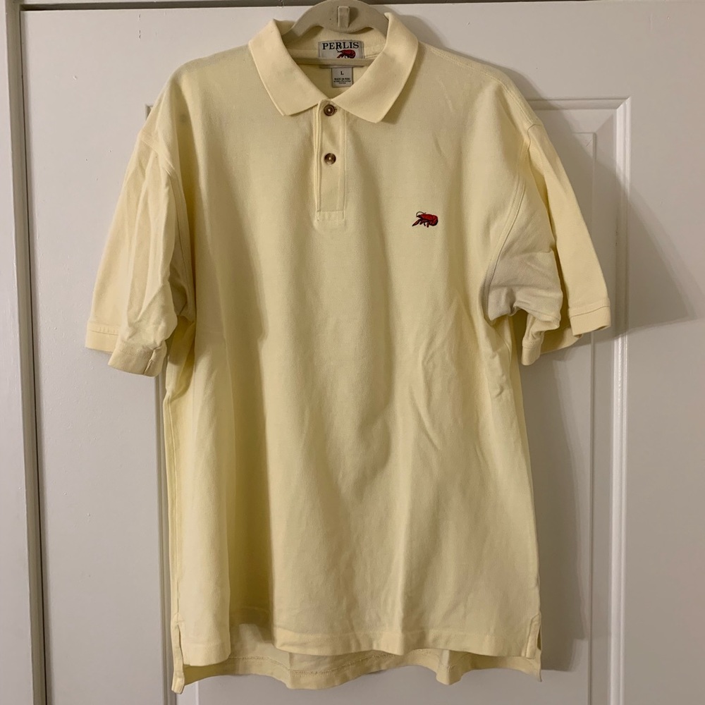 Light Yellow Perlis Polo